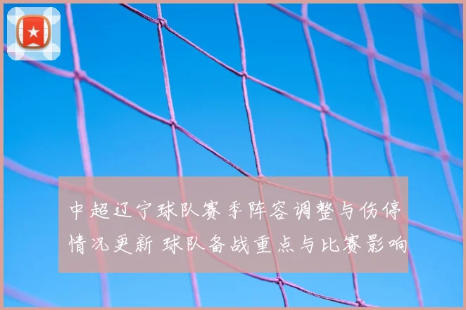 中超辽宁球队赛季阵容调整与伤停情况更新 球队备战重点与比赛影响